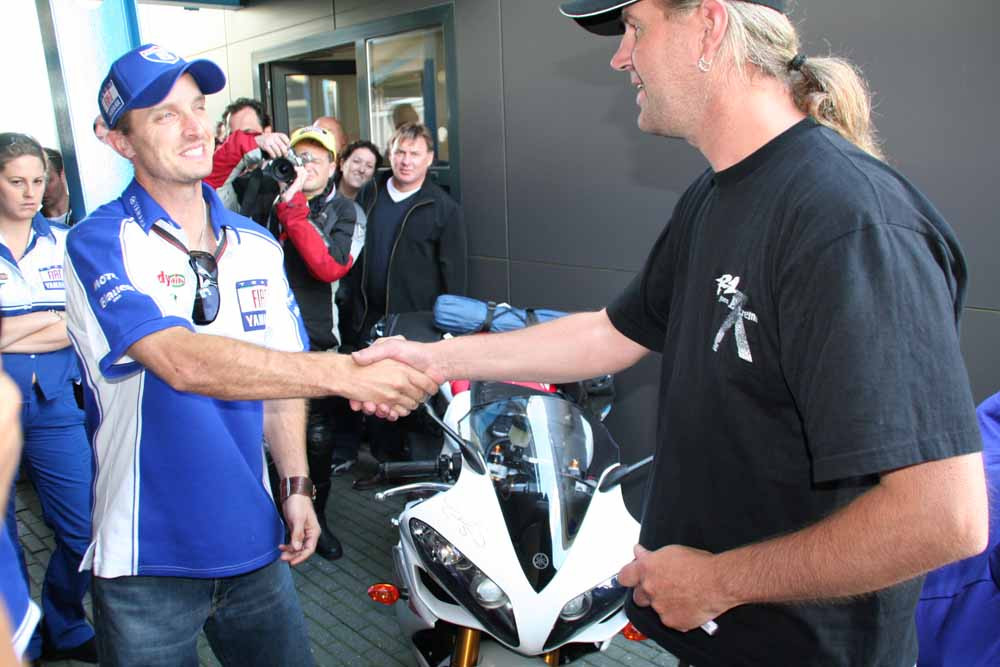 Colin Edwards and Sjaak